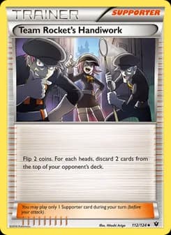 Team Rocket's Handiwork — Fates Collide — Uncommon