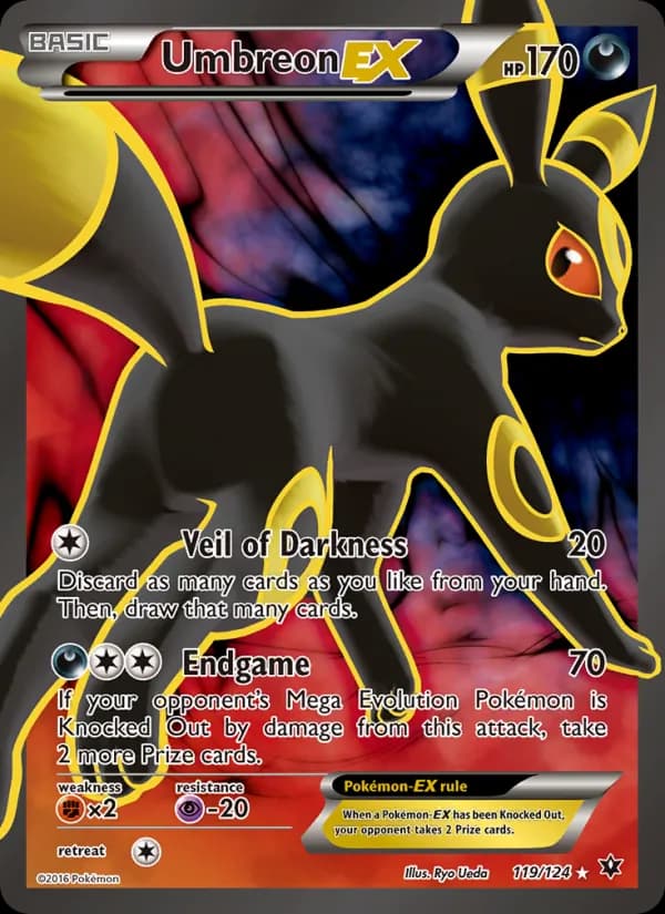 Umbreon EX — Fates Collide, Ultra Rare