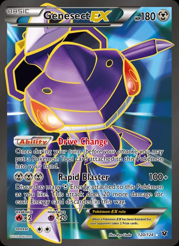 Genesect EX — Fates Collide, Ultra Rare