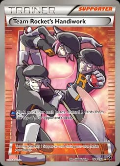 Team Rocket's Handiwork — Fates Collide — Ultra Rare