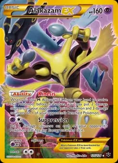 Alakazam EX — Fates Collide — Secret Rare