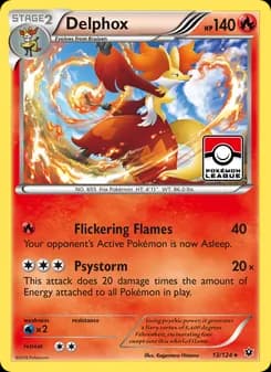 Delphox — Fates Collide — Rare