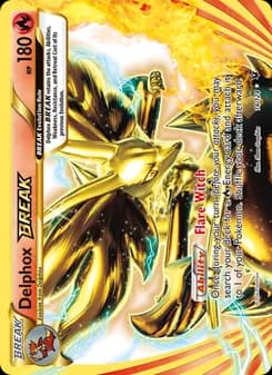 Delphox BREAK — Fates Collide — Ultra Rare