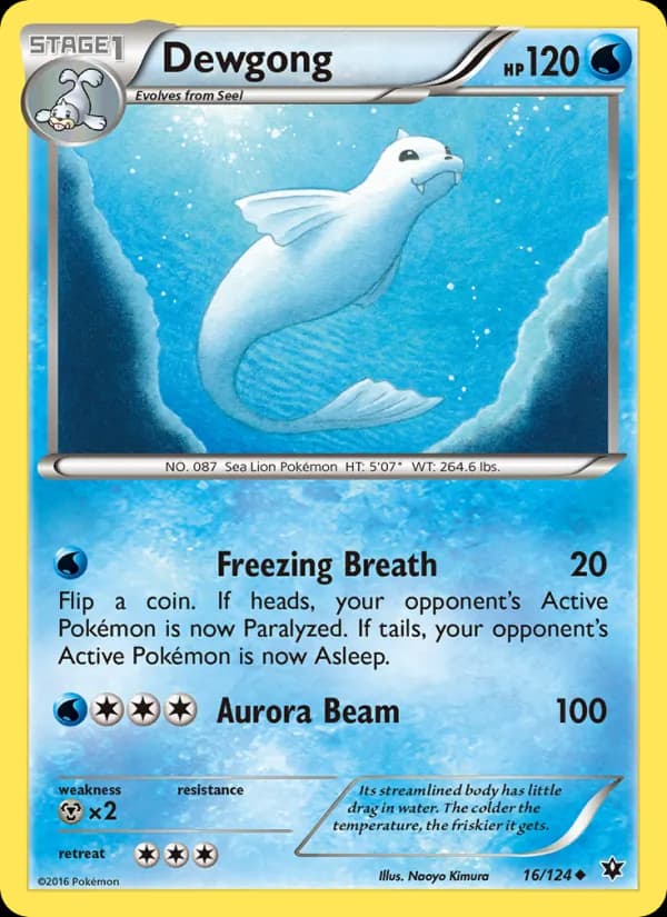 Dewgong — Fates Collide, Uncommon