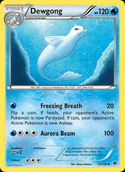 Dewgong — Fates Collide — Uncommon