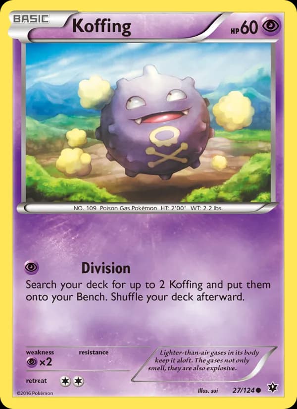Koffing — Fates Collide, Common