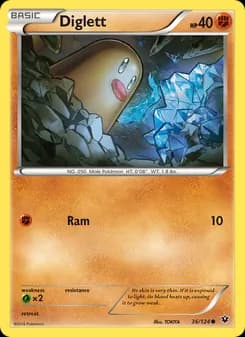 Diglett — Fates Collide — Common