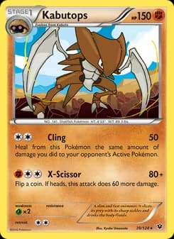 Kabutops — Fates Collide — Rare