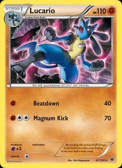 Lucario — Fates Collide — Rare