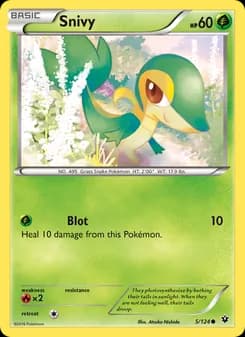 Snivy — Fates Collide — Common