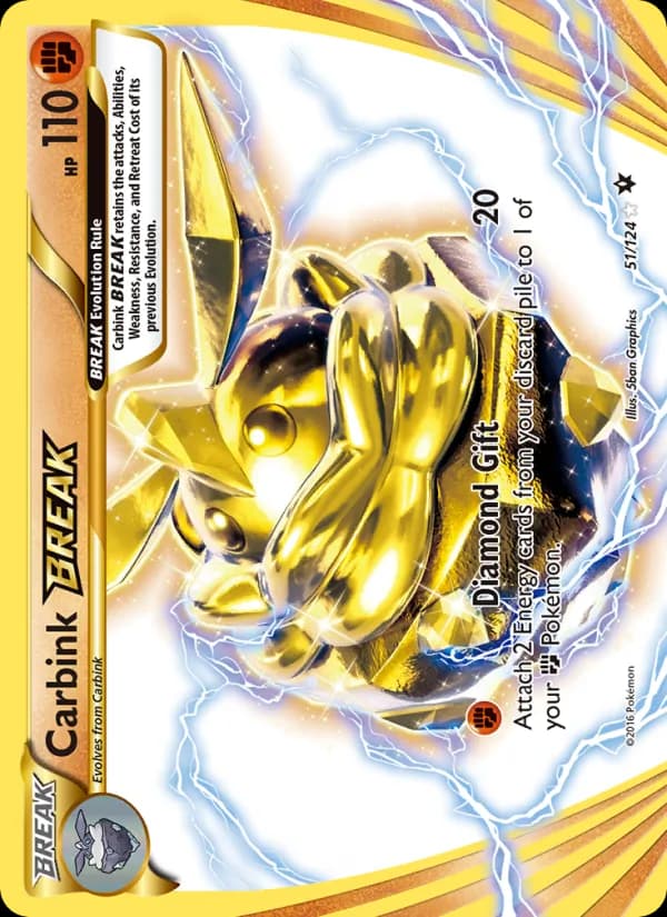 Carbink BREAK — Fates Collide, Ultra Rare