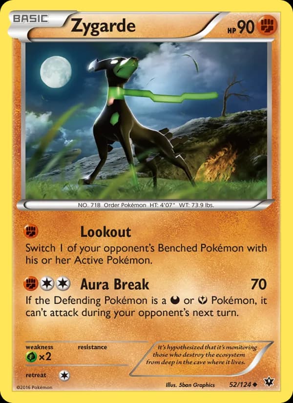 Zygarde — Fates Collide, Uncommon