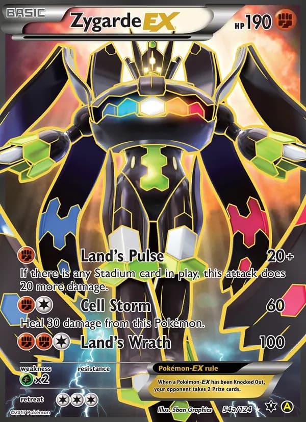 Zygarde EX — Fates Collide, Rare
