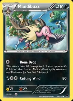 Mandibuzz — Fates Collide — Rare