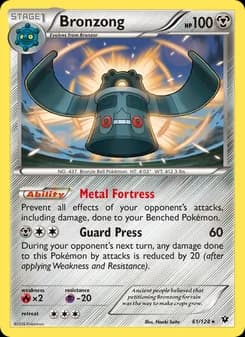 Bronzong — Fates Collide — Rare