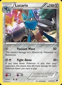 Lucario — Fates Collide — Rare