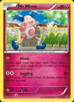 Mr. Mime — Fates Collide — Rare