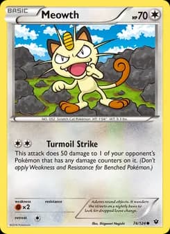 Meowth — Fates Collide — Common