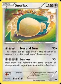 Snorlax — Fates Collide — Rare