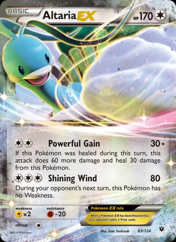 Altaria EX — Fates Collide, Ultra Rare