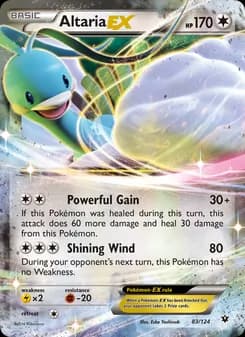 Altaria EX — Fates Collide — Ultra Rare