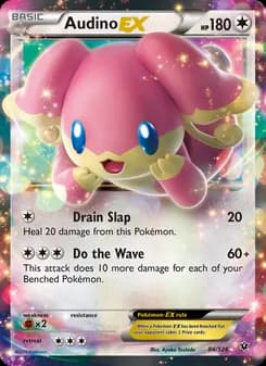 Audino EX — Fates Collide — Ultra Rare