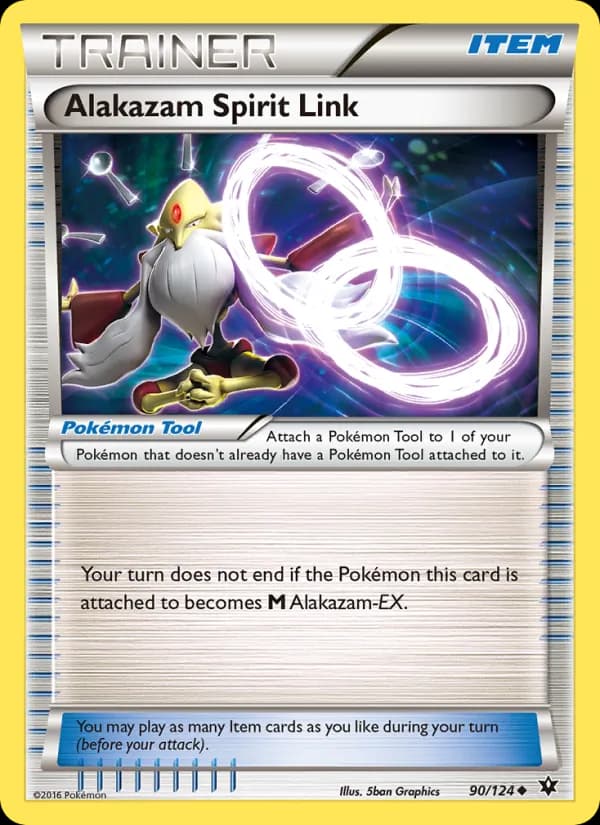 Alakazam Spirit Link — Fates Collide, Uncommon