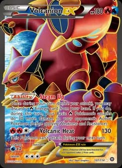 Volcanion EX — Steam Siege — Ultra Rare