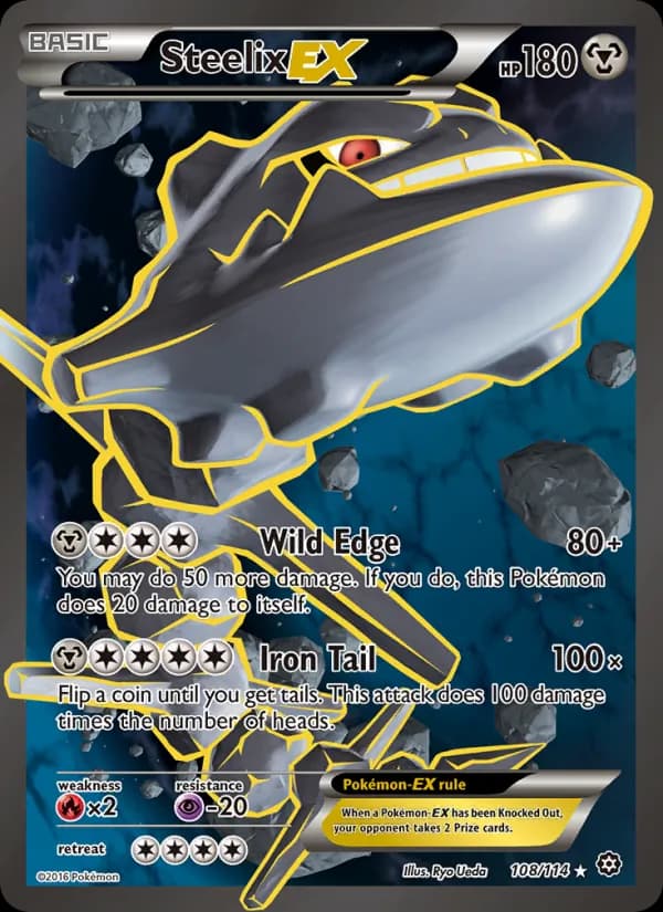 Steelix EX — Steam Siege, Ultra Rare