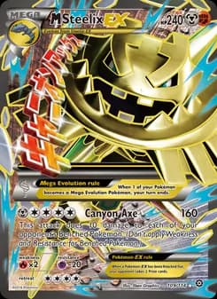 M Steelix EX — Steam Siege — Ultra Rare