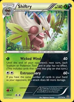 Shiftry — Steam Siege — Rare
