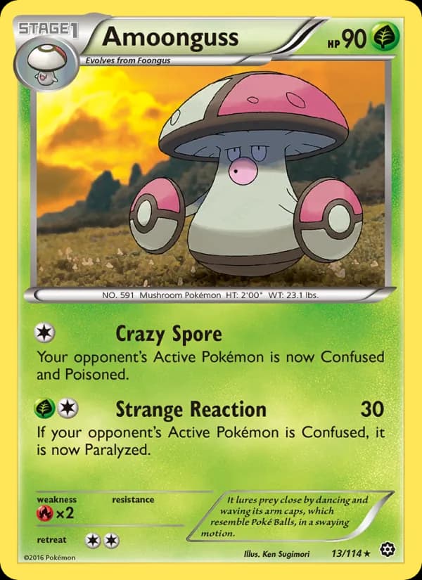 Amoonguss — Steam Siege, Rare