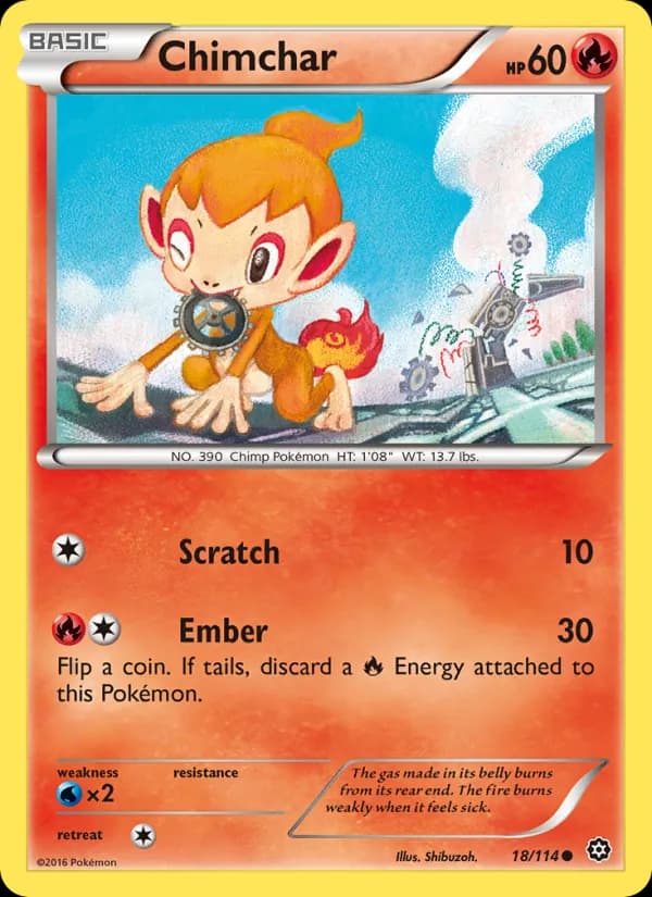Chimchar — Steam Siege, Common