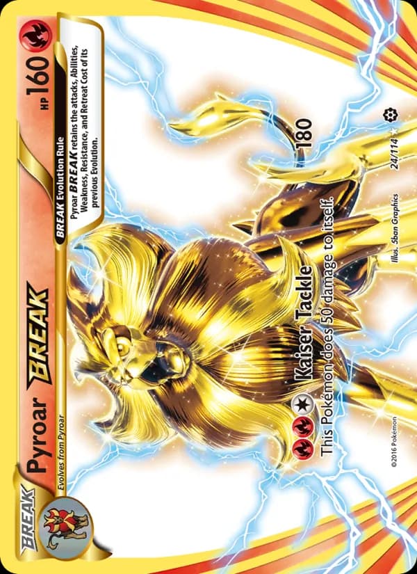 Pyroar BREAK — Steam Siege, Ultra Rare