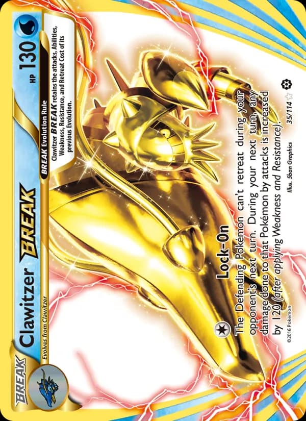 Clawitzer BREAK — Steam Siege, Ultra Rare