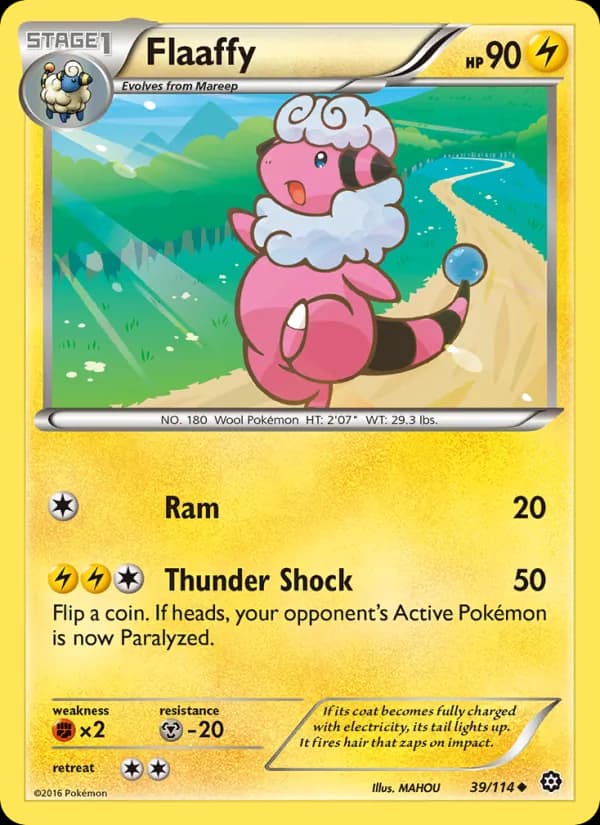 Flaaffy — Steam Siege, Uncommon