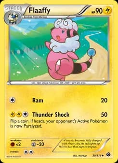 Flaaffy — Steam Siege — Uncommon