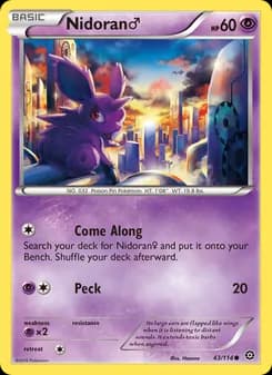 Nidoran♂ — Steam Siege — Common