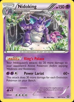 Nidoking — Steam Siege — Rare