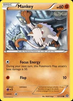 Mankey — Steam Siege — Common