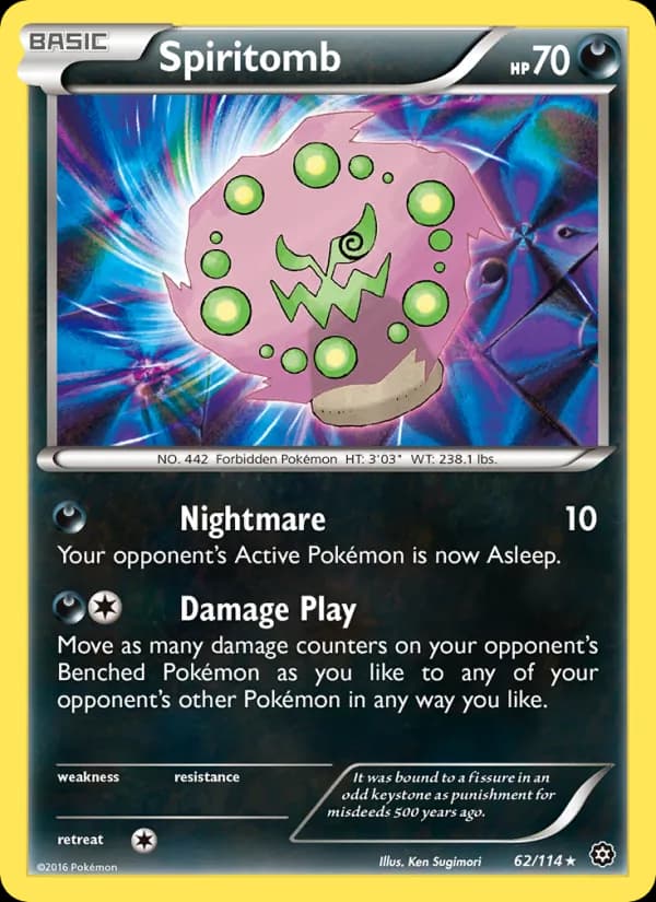 Spiritomb — Steam Siege, Rare