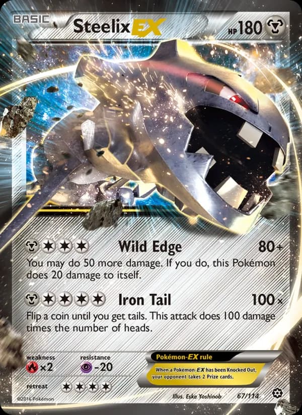 Steelix EX — Steam Siege, Ultra Rare