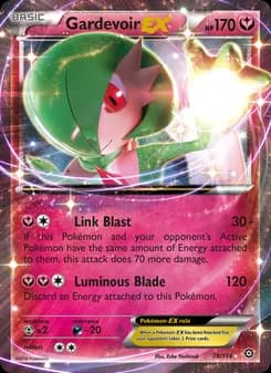 Gardevoir EX — Steam Siege — Ultra Rare