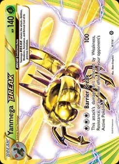 Yanmega BREAK — Steam Siege — Ultra Rare