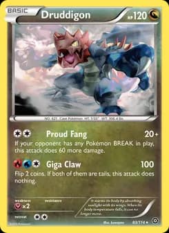 Druddigon — Steam Siege — Rare
