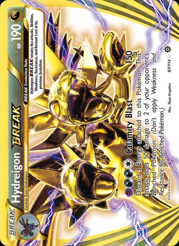 Hydreigon BREAK — Steam Siege, Ultra Rare