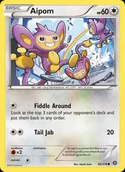 Aipom — Steam Siege — Common