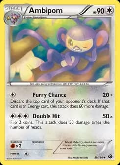 Ambipom — Steam Siege — Uncommon