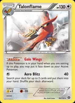 Talonflame — Steam Siege — Rare