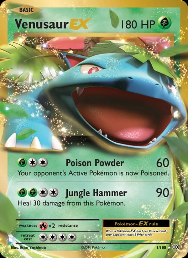 Venusaur EX — Evolutions, Ultra Rare